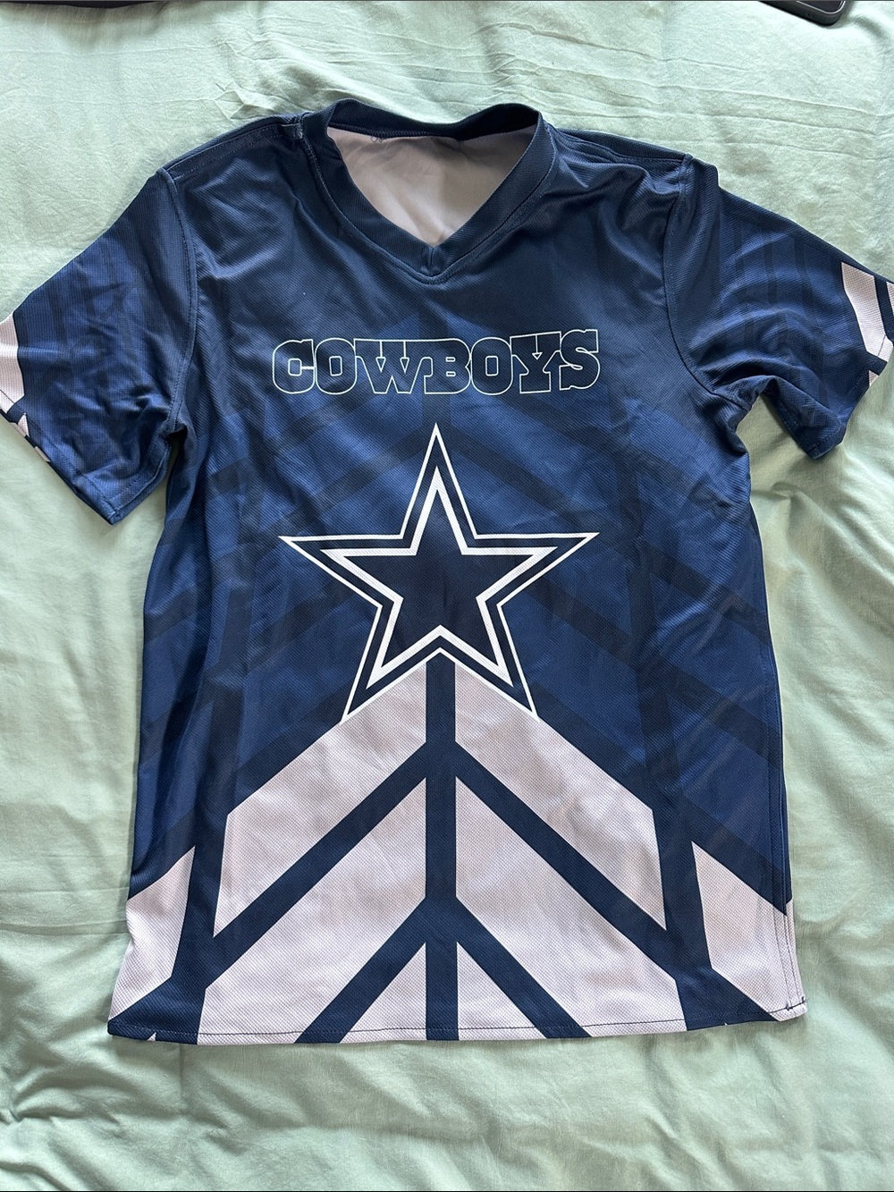 Dallas Cowboys NFL Flag reversible jersey